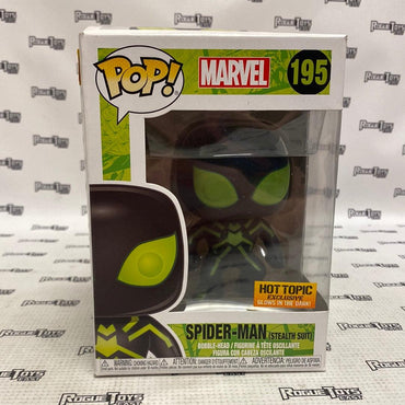 Funko POP! Marvel Spider-Man (Stealth Suit) (Hot Topic Exclusive) (Glows in the Dark)