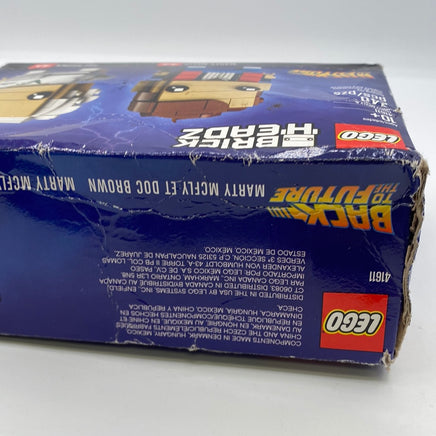 Lego Brick Headz Back to the Future Marty McFly Doc Brown
