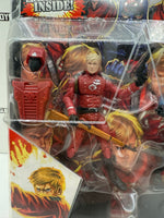 Hasbro G.I. Joe A Real American Hero (ARAH) 25th Anniversary Comic Pack Cobra Elite Trooper Crimson Guard & Cobra Officer Scarred Cobra Officer