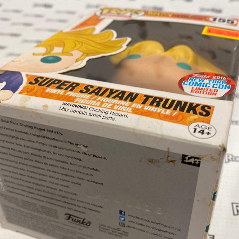Funko POP! Animation Dragon Ball Z Super Saiyan Trunks (Funko 2016 New York Comic Con Limited Edition)