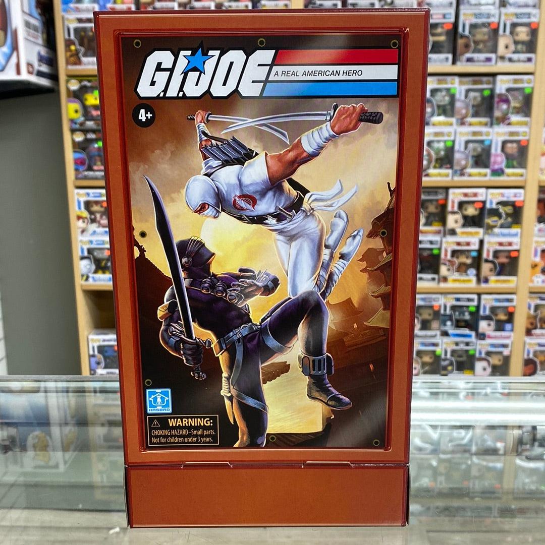 GI JOE Retro Collection Snake Eyes & Storm Shadow O-Ring Figures - Rogue Toys