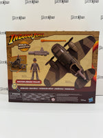 Hasbro Indiana Jones Worlds of Adventure Doctor Jürgen Voller with Plane