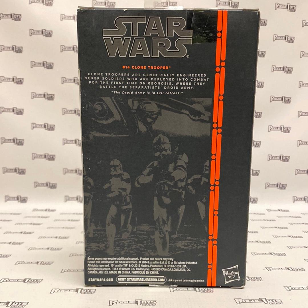Figurine Star Wars Black Series #14 – Clone Trooper Orange Line (15 Cm) Hasbro Neuve Sous Blister