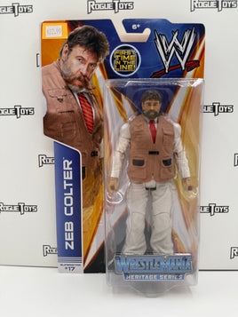 Mattel WWE Basic Series 37 #17 Zeb Colter (WrestleMania Heritage)