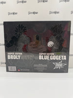Bandai Dragon Ball Super Dragon Stars Series Super Saiyan Broly (Dragon Ball Super Ver.) & Super Saiyan Blue Gogeta (2019 Event Exclusive)