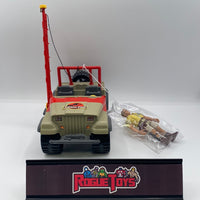 Kenner Jurassic Park Bush Devil Tracker Jeep (Incomplete with Figure)