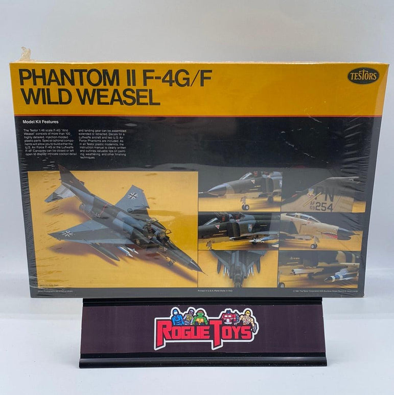 Testors Phantom II F-4G/F Wild Weasel Model Kit - Rogue Toys