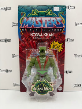 Mattel Masters of the Universe (MOTU) Snake Men Retro Style Kobra Khan