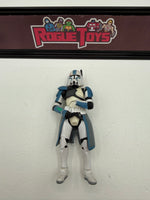 Hasbro Star Wars Blue Clonetrooper Commander Bacara Attack on Coruscant