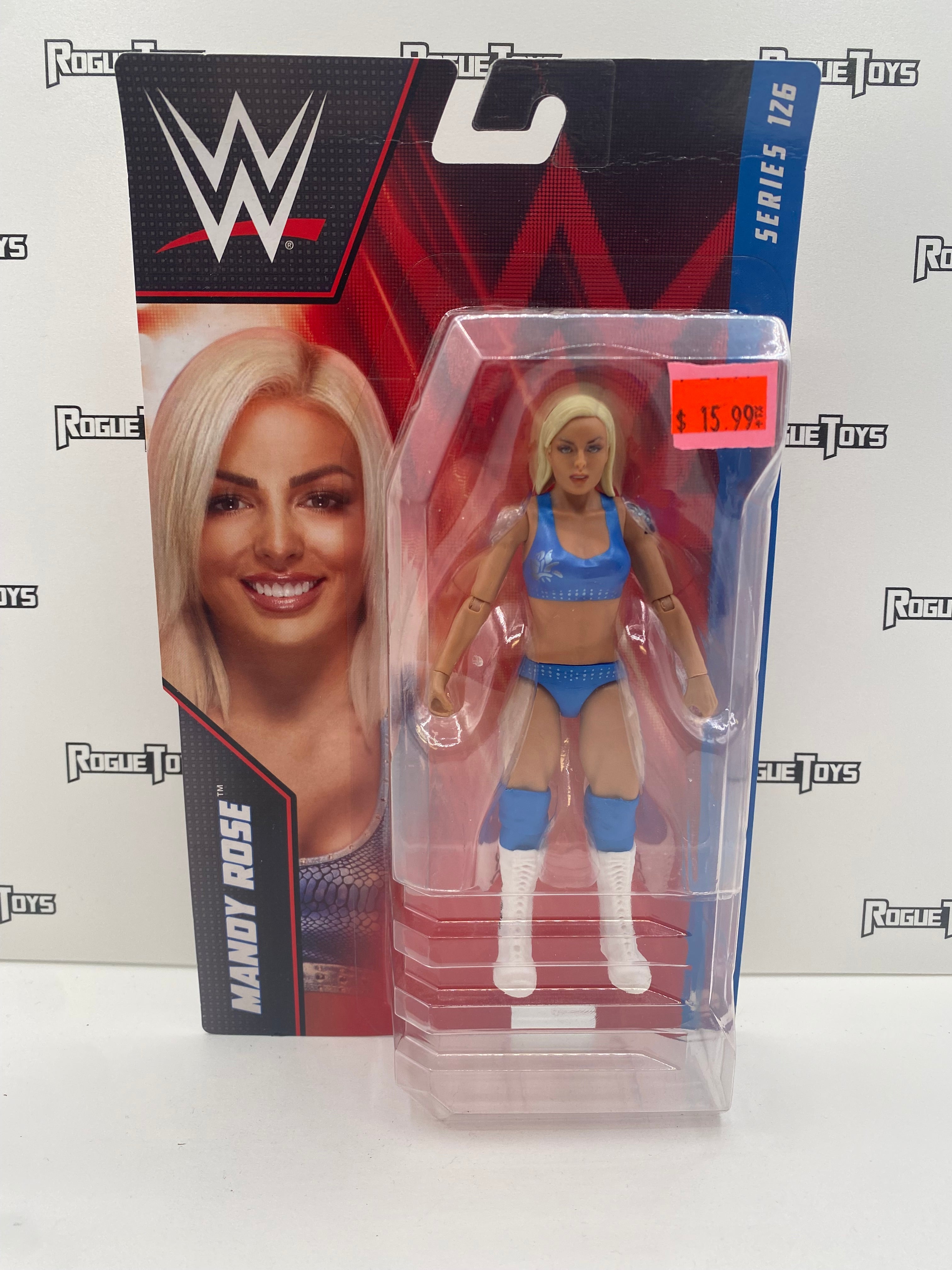 WWE Wrestling Series 126 Mandy Rose Action Figure [Regular Blue Gear]
