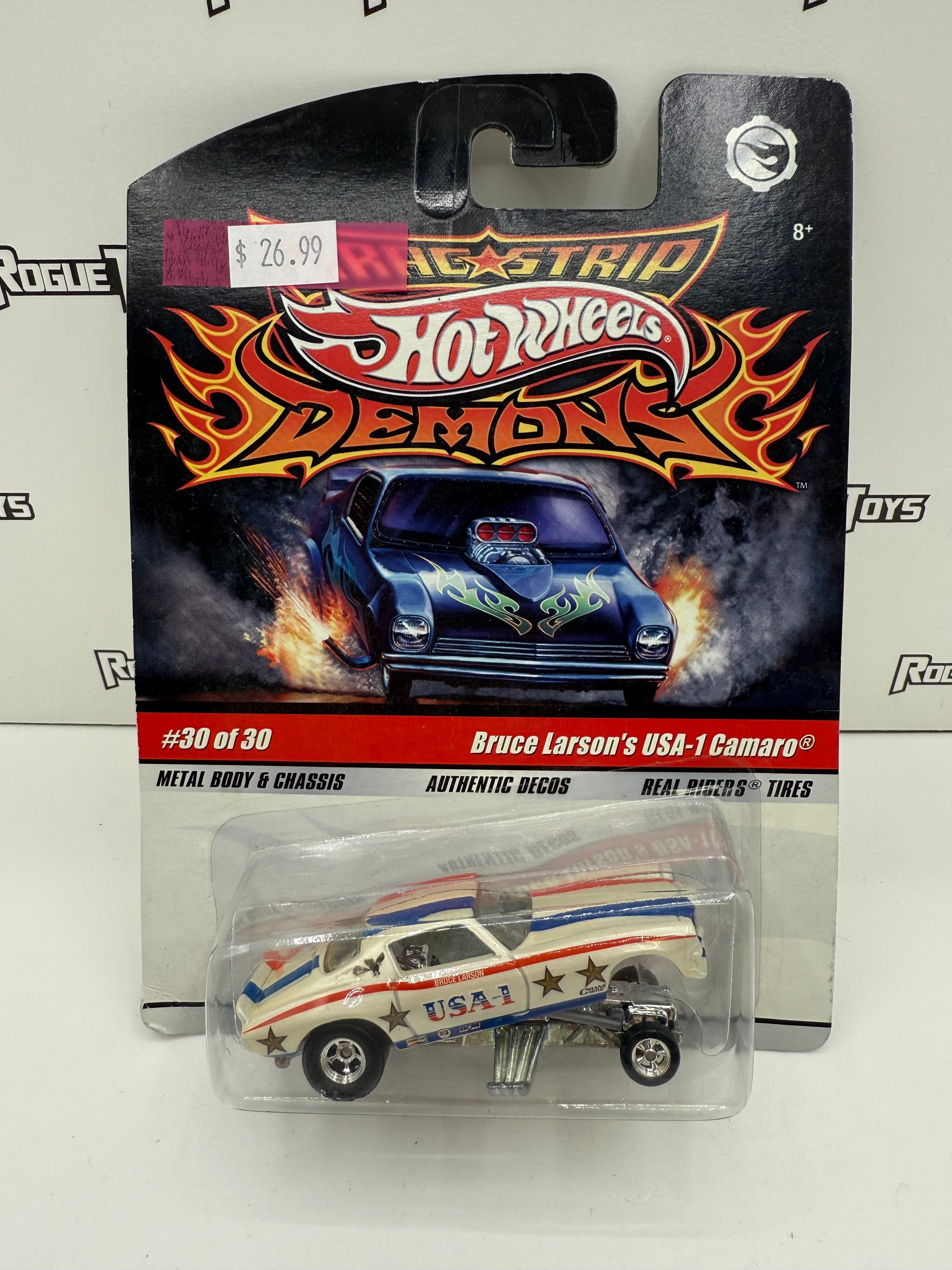 Mattel Hot Wheels Drag Strip Demons #30 of 30 Bruce Larson's USA-1