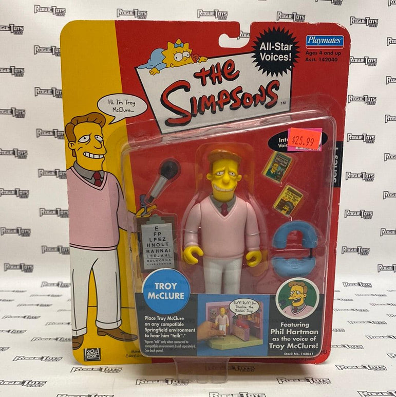 Playmates The Simpsons All-Star Voices Series 1 Troy McClure - Rogue Toys