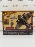 Hasbro Indiana Jones Worlds of Adventure Doctor Jürgen Voller with Plane