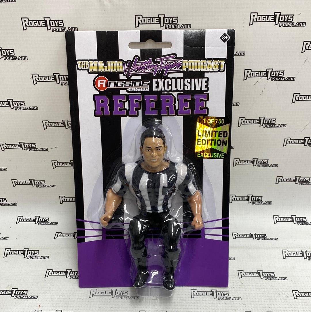 Major Wrestling Figure Podcast Referee Romgside Exclusive 1 of 750 - Rogue Toys