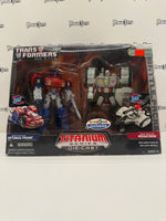 Galoob Micro Machines Transformers Battle Packs Titanium Series Die-Cast War Within Optimus Prime vs War Within Megatron (Toys ‘R’ Us Exclusive)