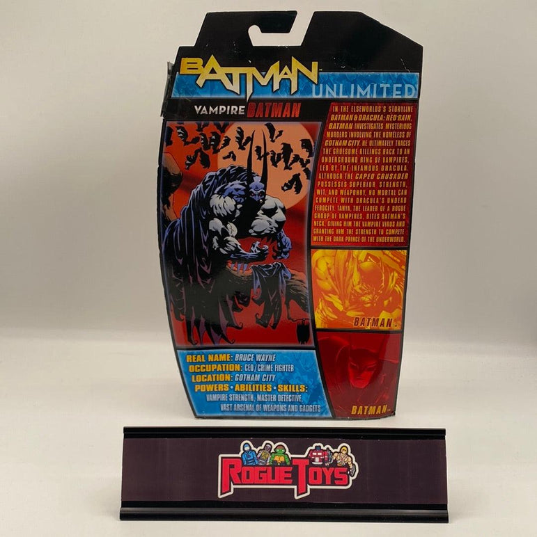 Mattel DC Comics Batman Unlimited Vampire Batman - Rogue Toys
