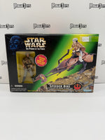 Kenner Star Wars The Power of the Force Rebel Alliance Speeder Bike w/ Princess Leia Organa in Endor Gear