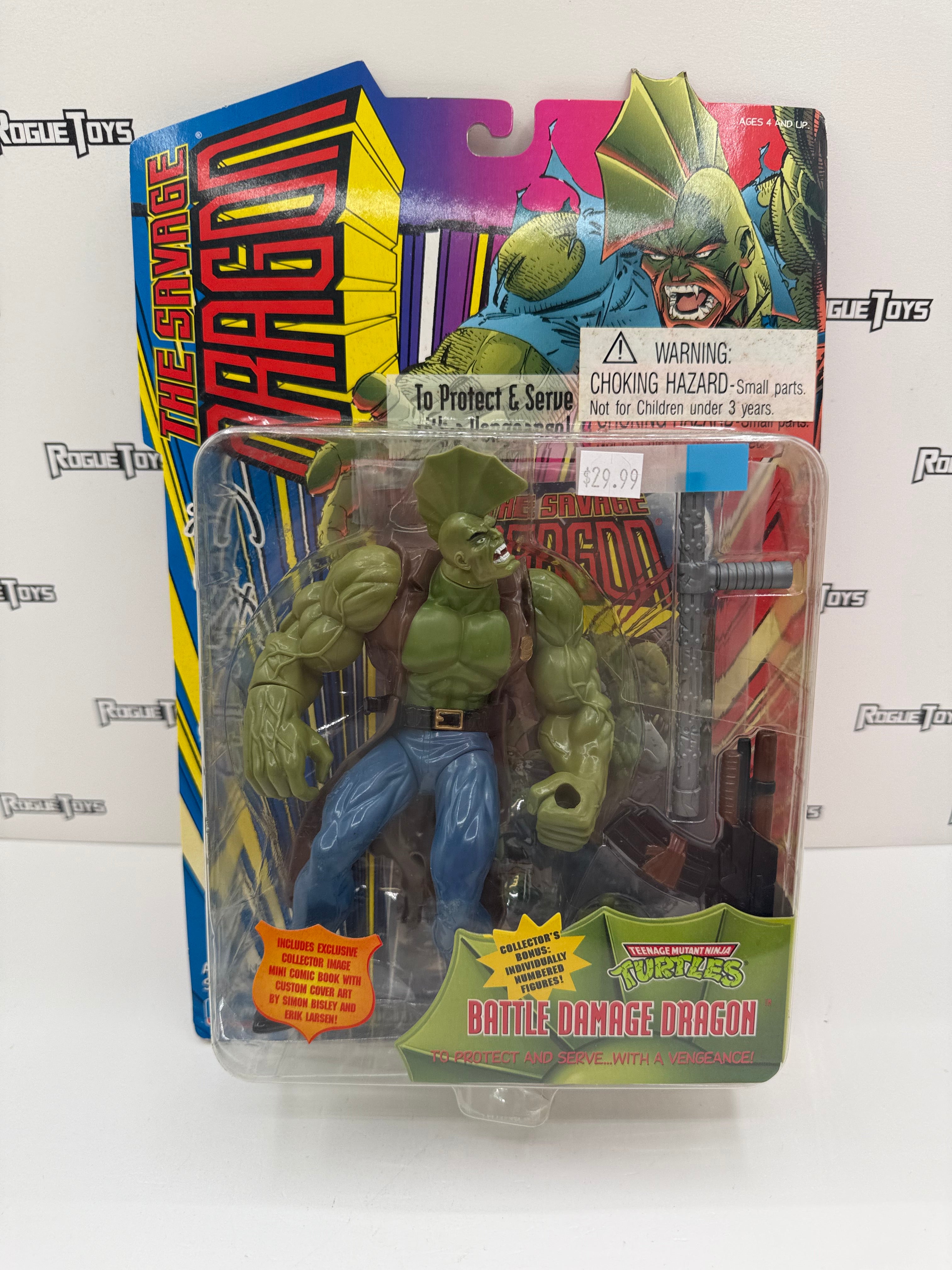 Playmates Teenage Mutant Ninja Turtles (TMNT) The Savage Dragon