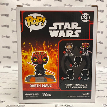 Funko POP! Star Wars Red Saber Series Volume 1: Darth Maul (Glows in the Dark) (GameStop Exclusive) - Rogue Toys