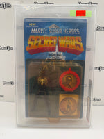 Mattel Marvel Super Heroes Secret Wars Spider-Man and his Secret Shield (AFA 85 Y-NM+)