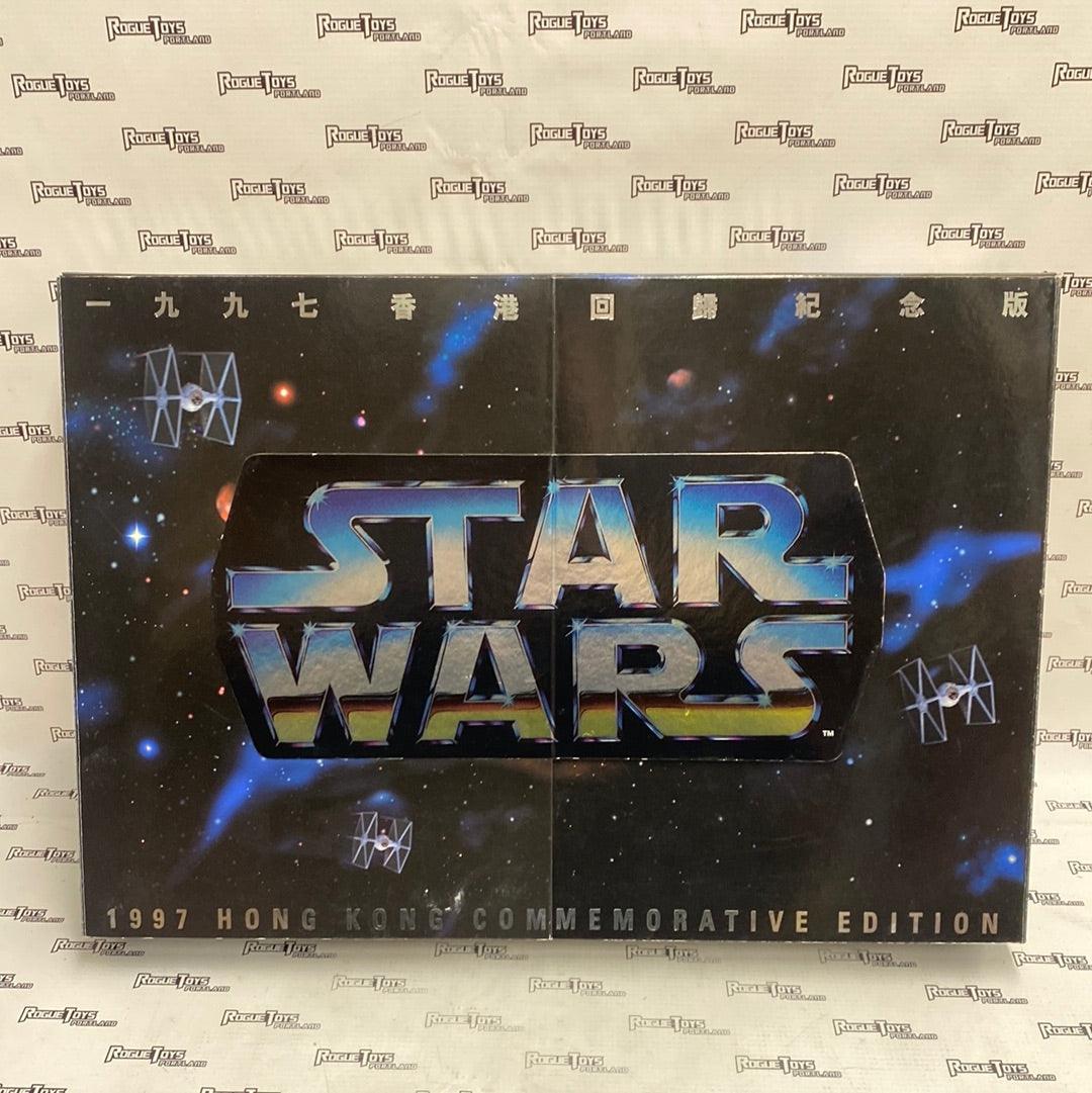 Star Wars 1997 Hong Kong Commemorative Edition Luke Skywalker, Darth Vader and Obi-Wan Kenobi 12” Figure 3 Pack - Rogue Toys