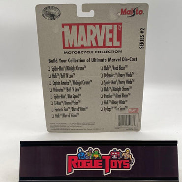 Maisto Marvel Motorcycle Collection Series 2 Spider-Man Heavy Winds