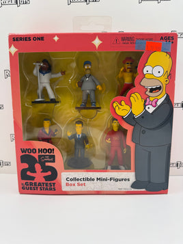 NECA The Simpsons 25 of the Greatest Guest Stars Series One Collectible Mini-Figures Box Set