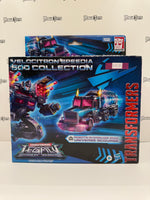 Hasbro Transformers Legacy Velocitron Speedia 500 Collection Leader Class Robots in Disguise 2000 Universe Scourge