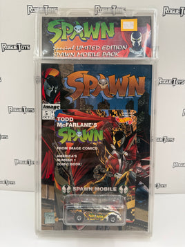 Mattel Hot Wheels Tods McFarlane’s Spawn Special Limited Edition Spawn Mobile Pack