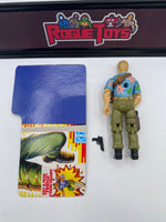 Hasbro 1987 GI Joe Chuckles (w/ File Card)