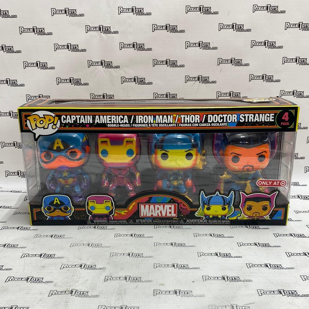 Funko POP! Captain America / Iron Man / Thor / Doctor Strange 4 Pack Target Exclusive - Rogue Toys