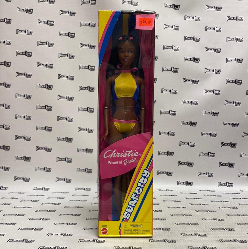 Mattel 2000 christie friend of barbie surf city doll