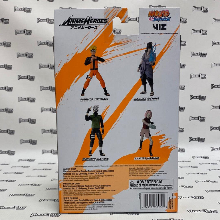 ANIME HEROES - Naruto - Sasuke Uchiha Action Figure