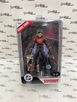 McFarlane DC Multiverse Page Punchers Superboy (Platinum Edition)