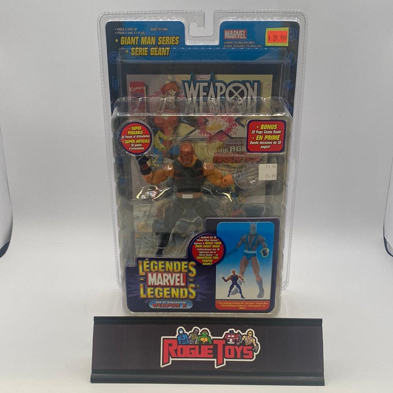 ToyBiz Marvel Legends Giant Man Series Age of Apocalypse Weapon X - Rogue Toys