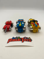 LJN Voltron Red, Blue, Yellow Lions