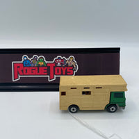 Match Box Superfast Horse Box Green Cab with Horse