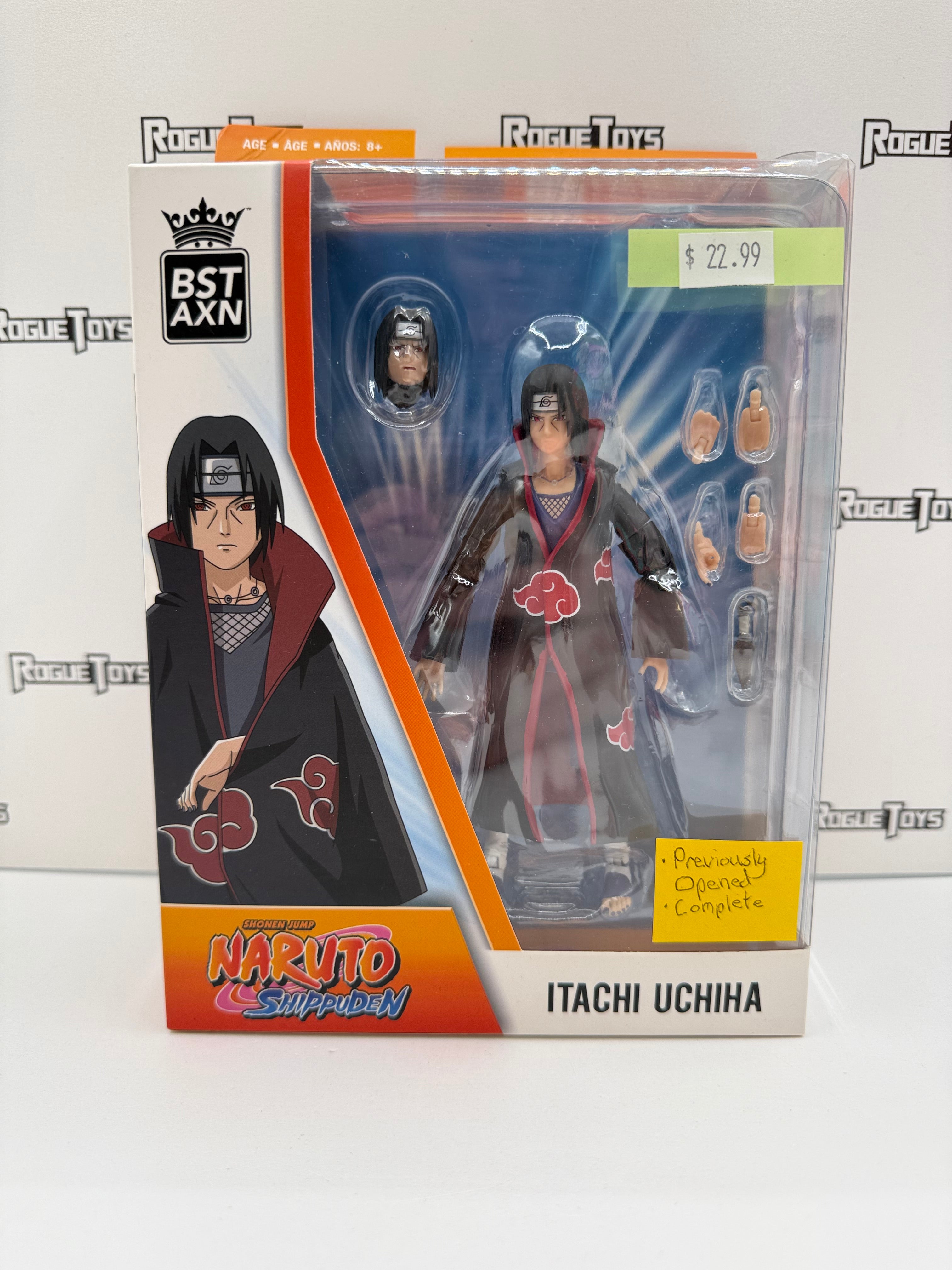 BST AXN Naruto Shippuden Itachi Uchiha| Rogue Toys