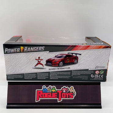 Hasbro Power Rangers Red Ranger & 2009 Nissan GT-R (R35)
