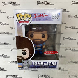 Funko POP! Television The Joy of Painting Bob Ross and Pea Pod #560 Target Exclusive