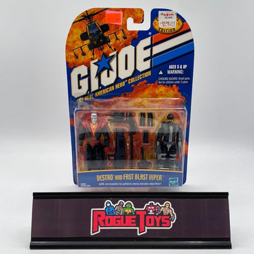 Hasbro GI Joe Destro and Fast Blast Viper - Rogue Toys