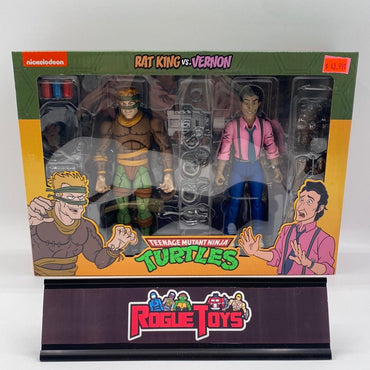 NECA Reel Toys Nickelodeon Teenage Mutant Ninja Turtles Rat King vs. Vernon