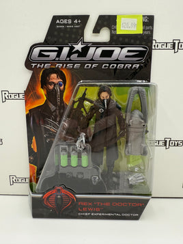 Hasbro G.I. Joe The Rise of Cobra Rex “The Doctor” Lewis (Chief Experimental Doctor)