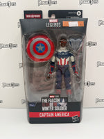Hasbro Marvel Legends Captain America Flight Gear BAF Series The Falcon and the Winter Soldier Captain America