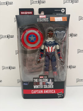 Hasbro Marvel Legends Captain America Flight Gear BAF Series The Falcon and the Winter Soldier Captain America