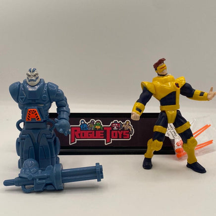ToyBiz Marvel X-Men Robot Fighters Cyclops w/ Apocalypse w/ Missiles - Rogue Toys