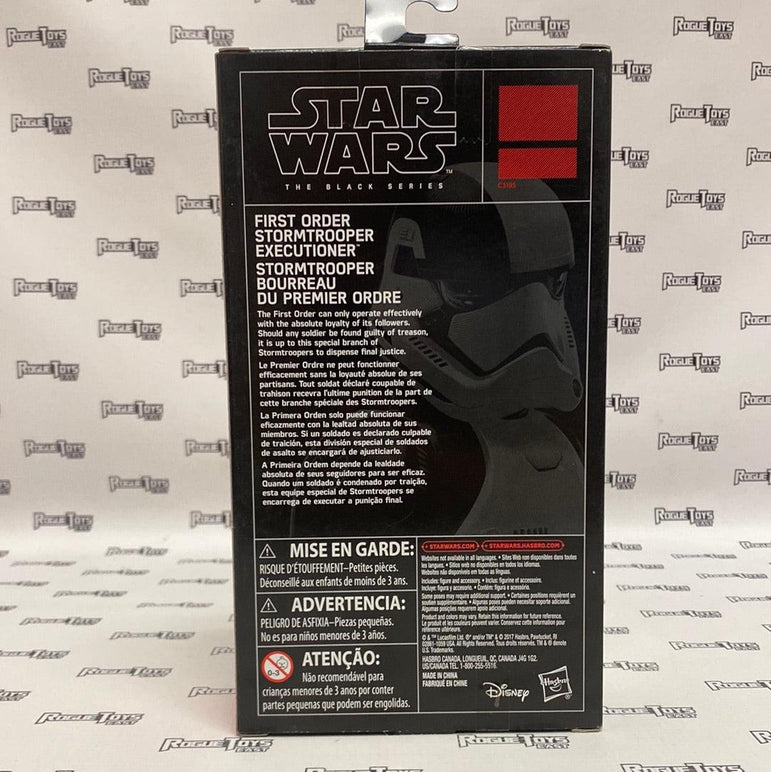 Hasbro Star Wars The Black Series First Order Stormtrooper Executioner
