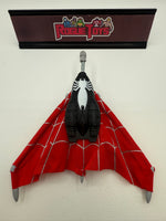 ToyBiz Marvel Legends Black Costume Spider-Man with Glider