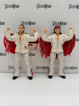 Jazwares AEW Unrivaled Collection Series 1 #03 Matt Jackson & #04 Nick Jackson