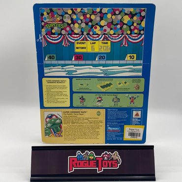 Playmates 1992 Turtle Games Teenage Mutant Ninja Turtles Super-Swimmin’ Raph - Rogue Toys